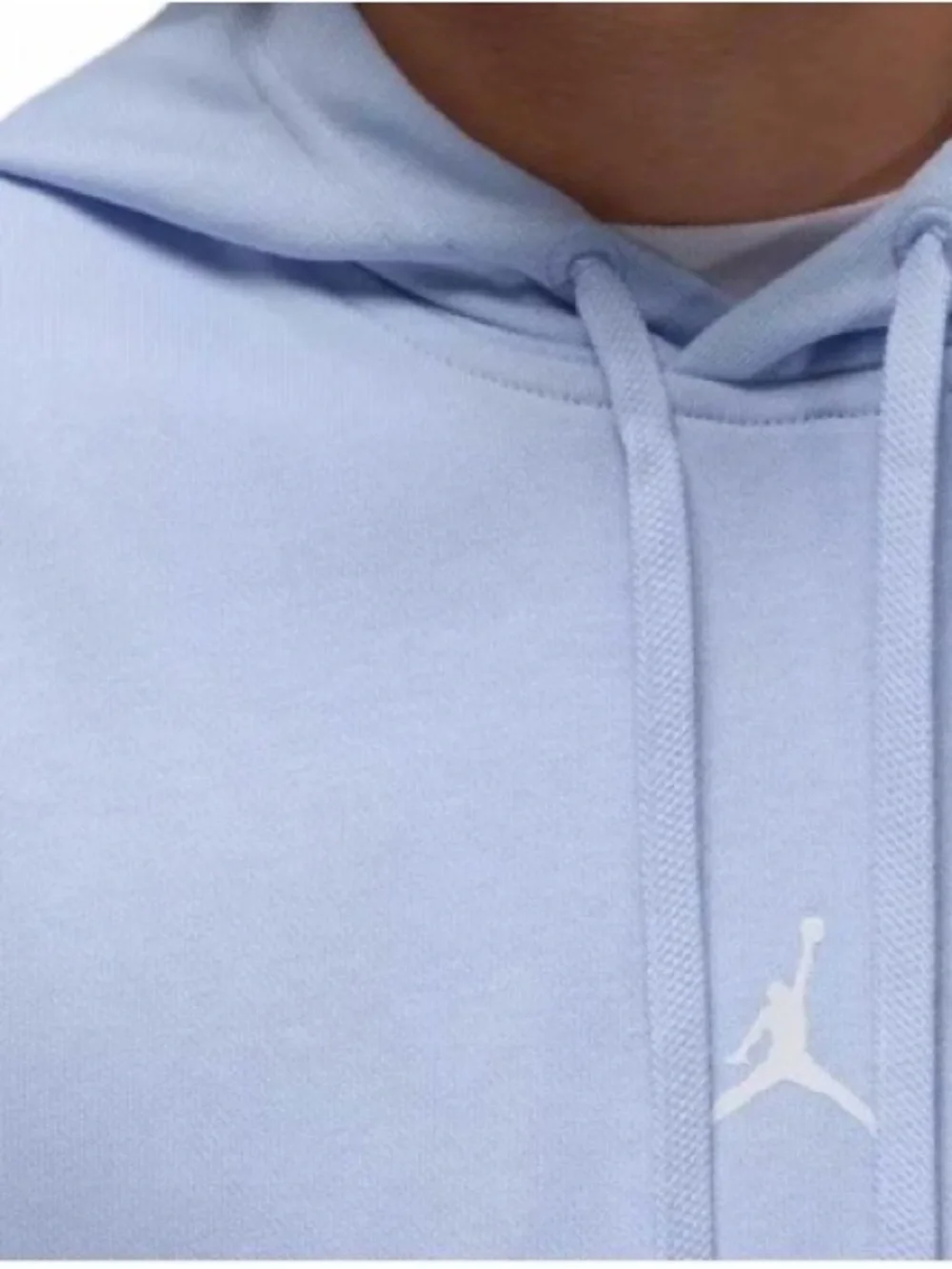 Jordan Men's Dri-FIT Sport Crossover Fleece Hoodie Hydrogen Blue Size XXL NWT